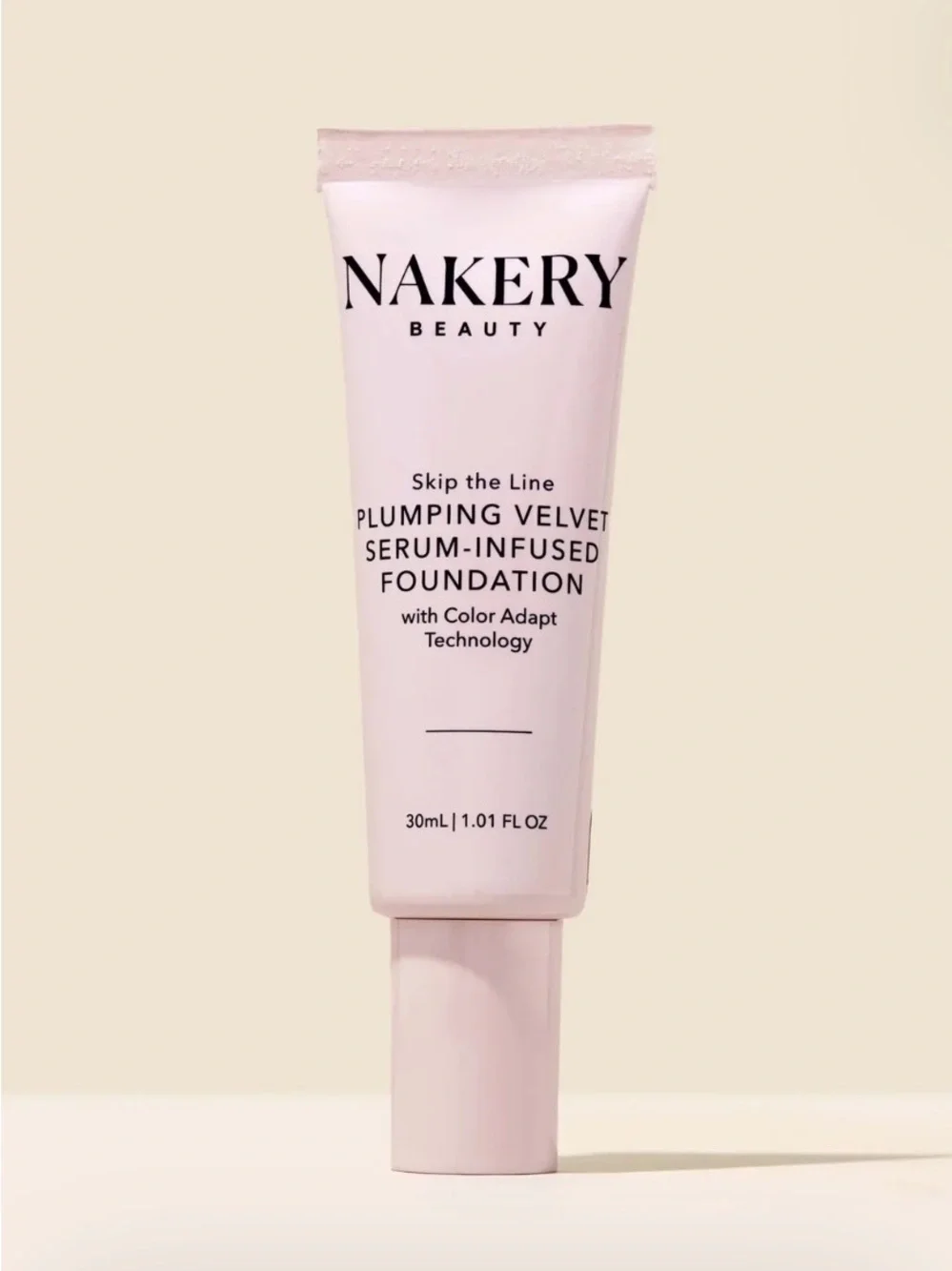 Nakery Beauty Plumping Velvet Serum-Infused Foundation — Light